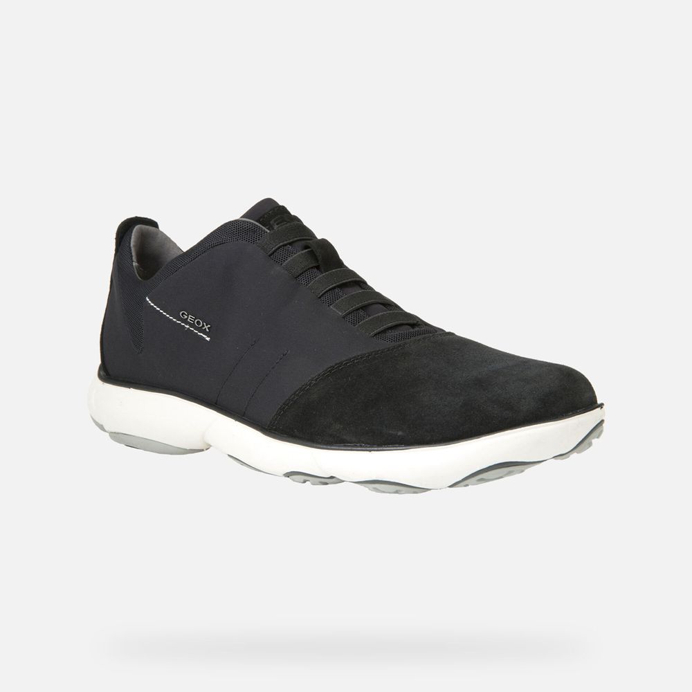 Geox Sneakers Black Nebula - Geox Mens Shoes - KTANZW915